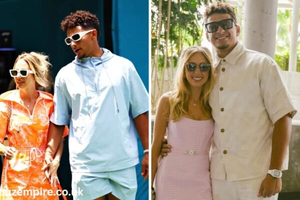 brittany mahomes gingham dress