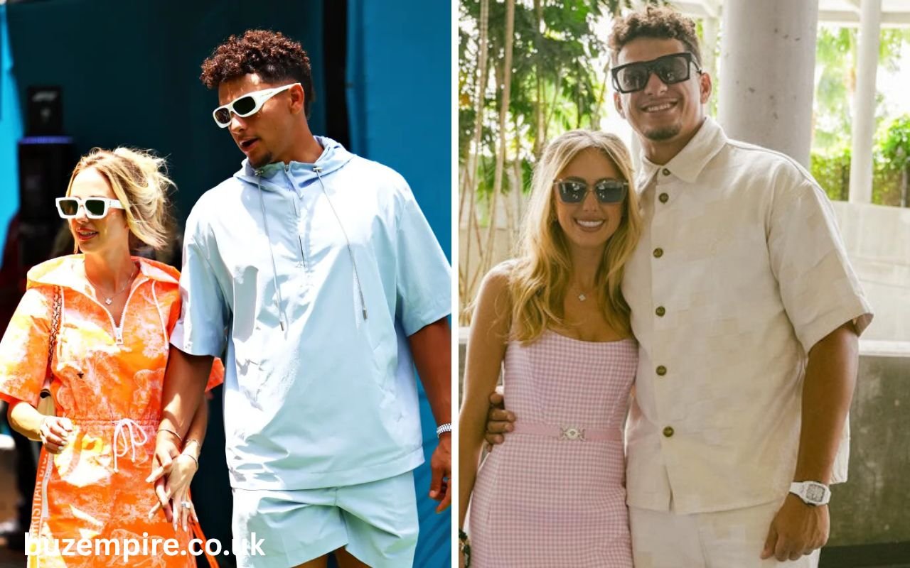 brittany mahomes gingham dress